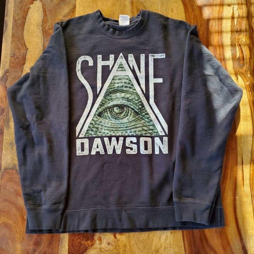 Shane Dawson Pyramid Hoodie Men Large Black Pullover Hooded Sweatshirt Ring Spun